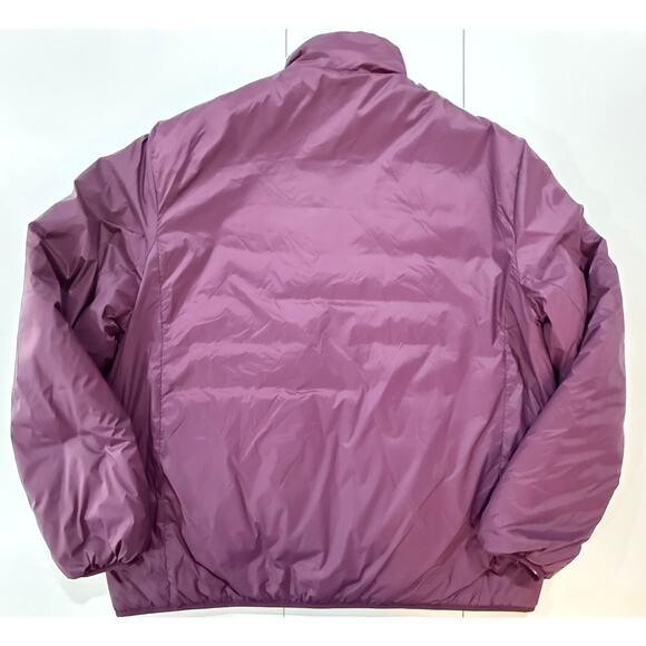 Disney Womens XL Winnie the Pooh Puffer Jacket Reversible Purple Pink  (113) - Picture 8 of 13